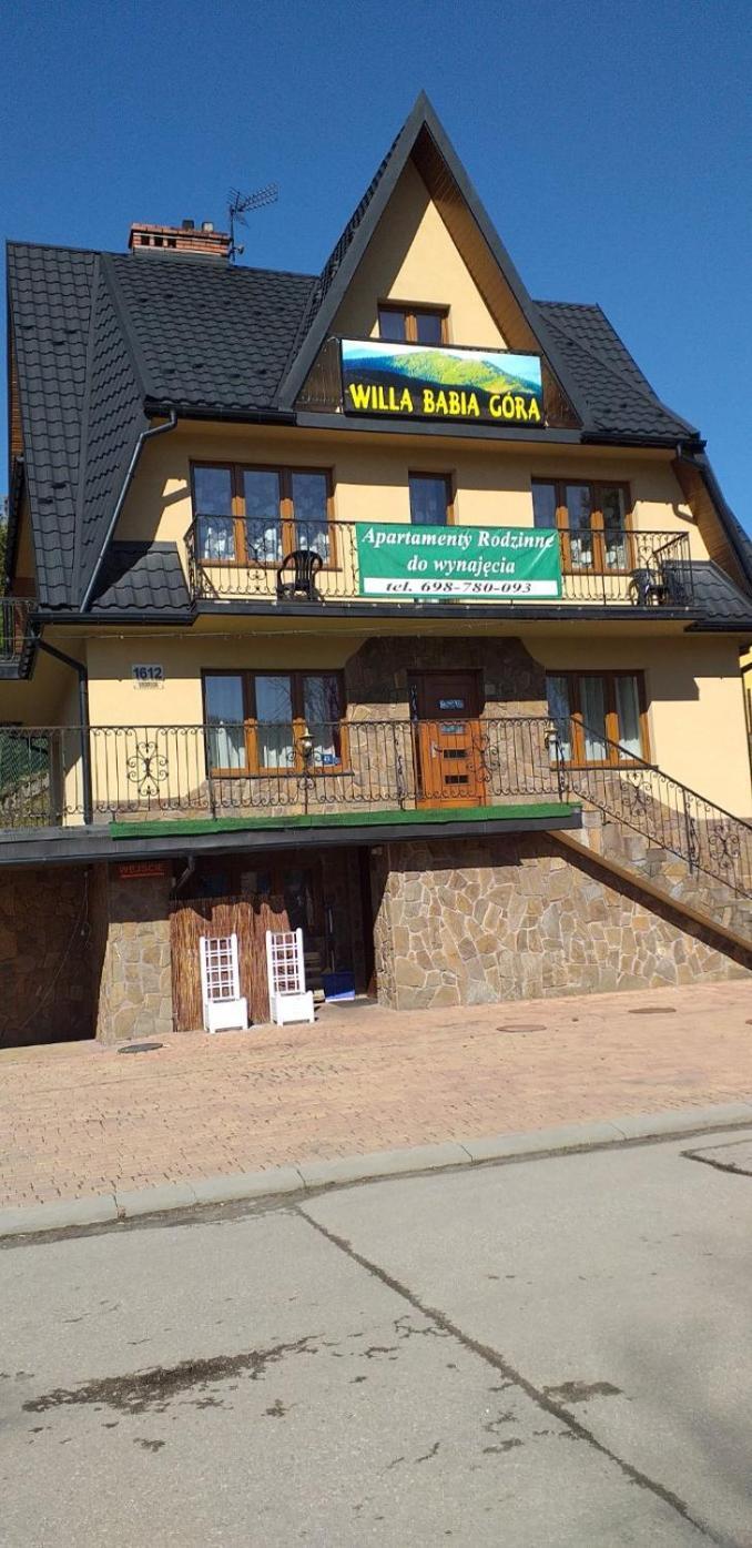 Willa Babia Góra Zawoja Esterno foto